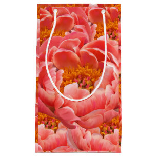 Sm Gift Bag Coral Peony