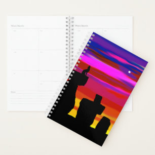 Sm Planner Coyote Sunset
