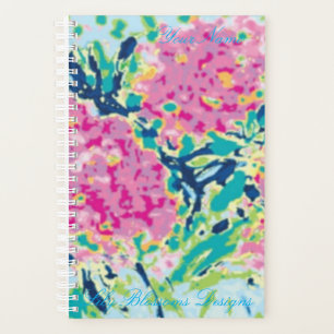 Small (14 cm x 21.6 cm) Planner Flower Design