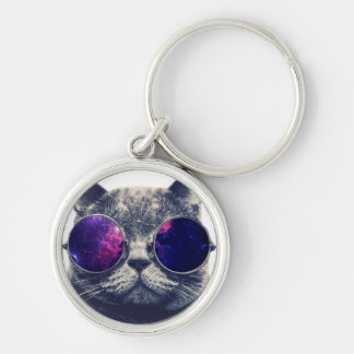 Small (1.44") Premium Round Keychain