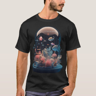 Small 3D aquarium T-Shirt