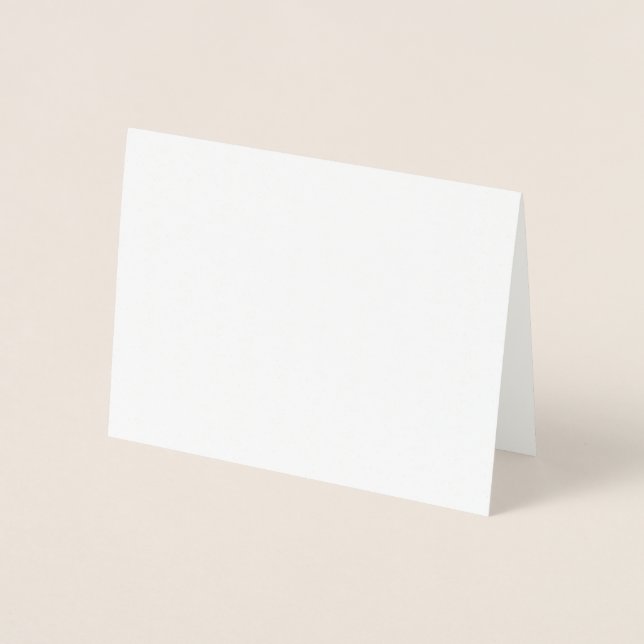 Small (4.25"x5.5") Foil Card (Front)