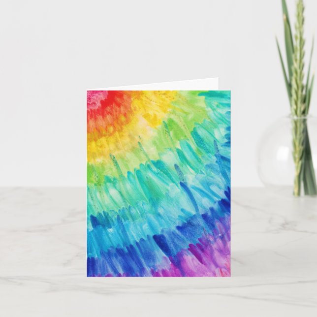 Small, 4" x 5.6" Folded Greeting Card (Front)