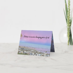 Small, 4" x 5.6" Folded Note Card