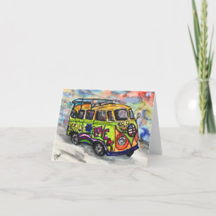 Small, 4" x 5.6" Folded Thank You Card