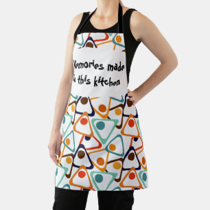 Small 70s Triangles  Apron
