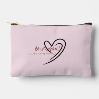 Small Accessory Pouch Zipper Bag 