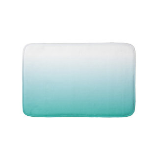 SMALL AQUA OMBRE BATH MAT