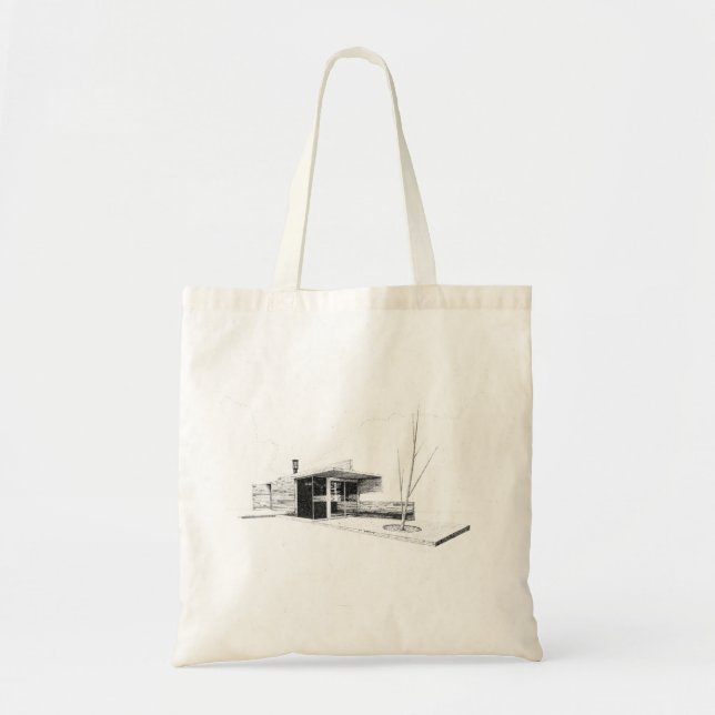 SMALL ARCHITECTURE TOTE BAG (Front)