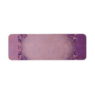 Small Autumn Brocade Apothecary Labels