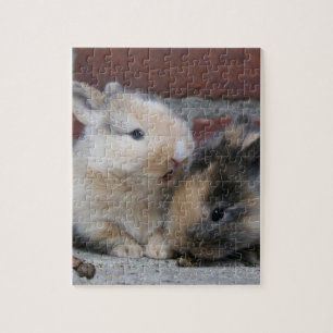 SMALL BABY RABBITS JIGSAW PUZZLE