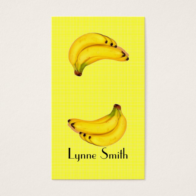 Small Bananas Bookmark - add your own magnet (Front)