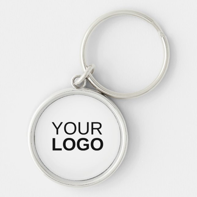 Small Basic Button Keychain (Front)