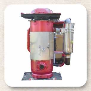 Small biomass gasifier coaster