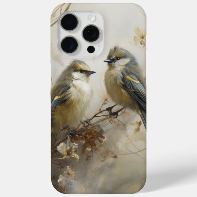 Small Blue Birds Chatty Companions  Case-Mate iPhone Case (Back)