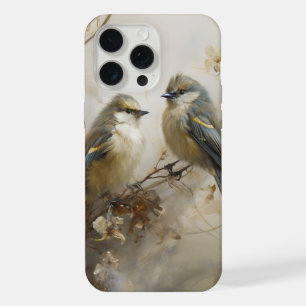Small Blue Birds Chatty Companions iPhone 15 Pro Max Case
