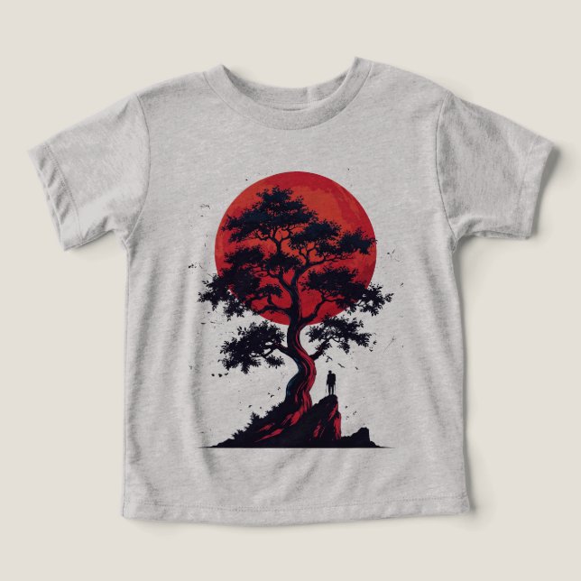 Small-boy T-shirt Ancestral Tree (Design Front)