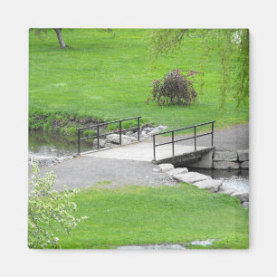 Small Bridge Over a Small Stream Magnet