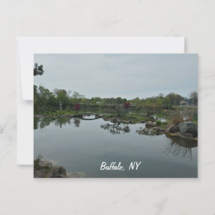 Small Bridge Over Water Postcard
