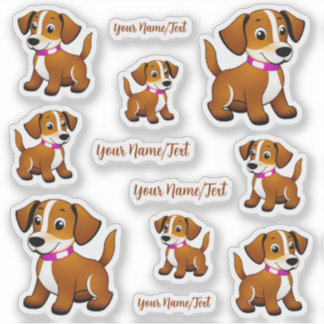 Small brown dog standing