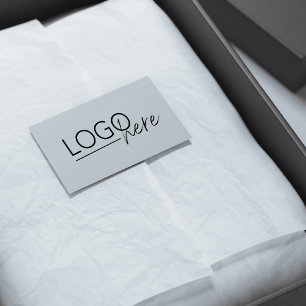 Small Business Add Your Logo Rubber Stamp