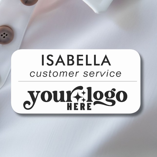 Small Business Employee Job Title Name Tag (Creator Uploaded)