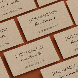 Small Business Handmade Business Card