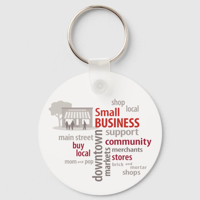 Small Business Key Ring (Front)