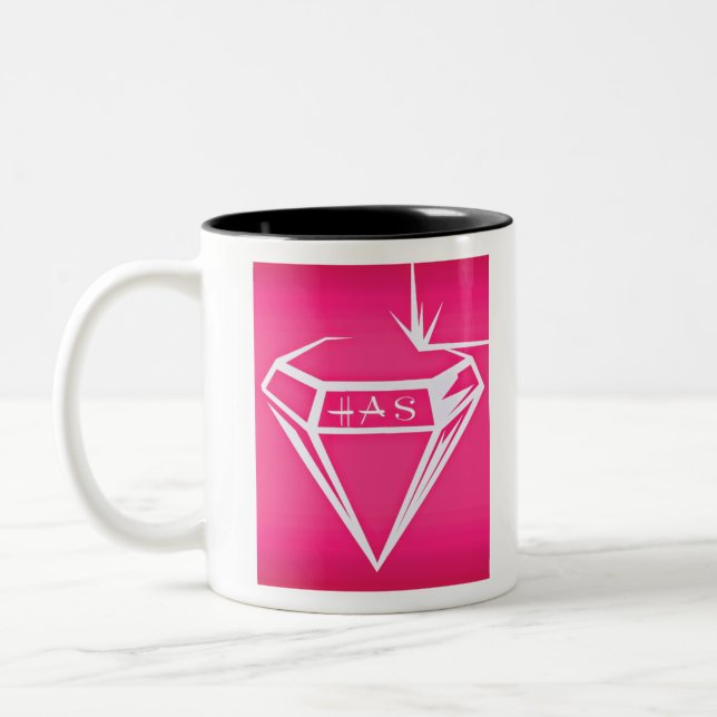 Small Business Promo Items HASLogo Two-Tone Coffee Mug (Left)