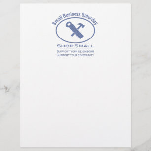 Small Business Saturday - Hardware blue