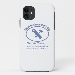 Small Business Saturday - Hardware blue Case-Mate iPhone Case