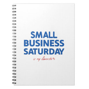 Small Business Saturday is my favourite Notebook