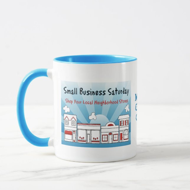 Small Business Saturday  Mug (Left)