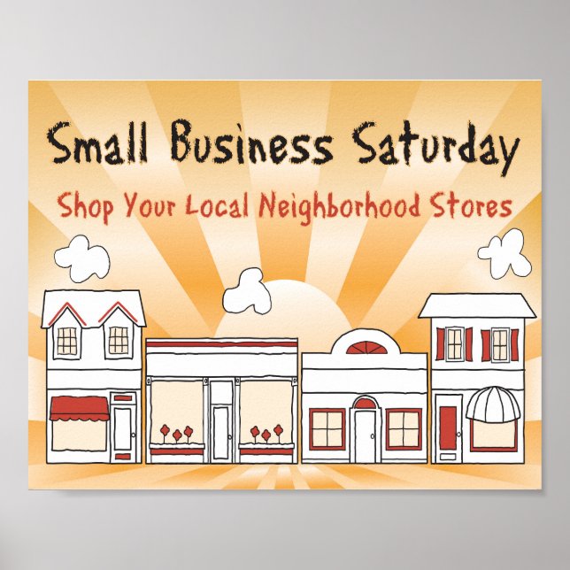 Small Business Saturday  Poster (Front)