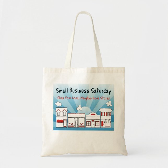 Small Business Saturday  Tote Bag (Front)