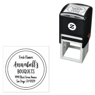 Small Business Self Inking Rubber Stamp