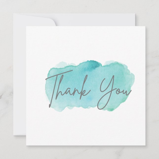 Small Business Thank You Card (Front)