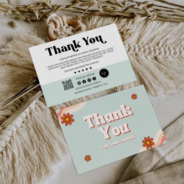 Small Business Thank You Card Printable (Creator Uploaded)