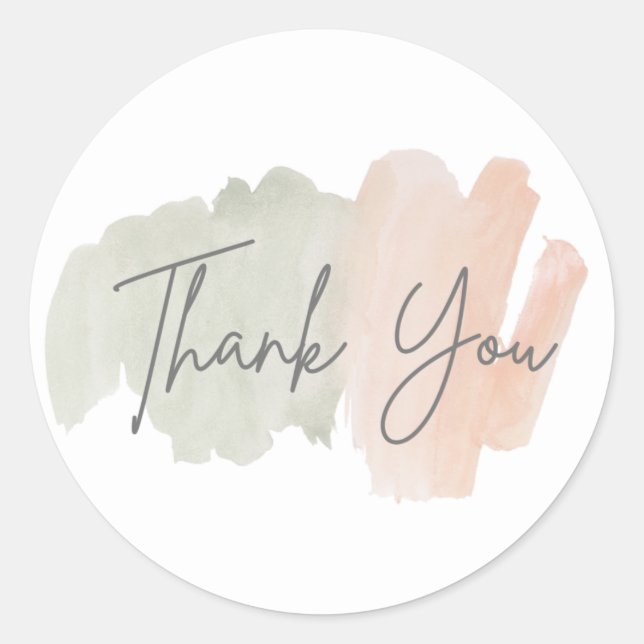 Small Business Thank You Stickers (Front)