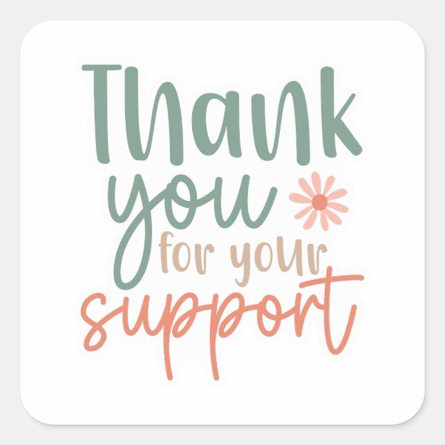 Small Business Thank You Stickers (Front)