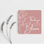 Small Business Thank You Stickers<br><div class="desc">Let your customers know how grateful you are with this beautiful thank you stickers! Pair them with my matching thank you cards for that extra wow!</div>