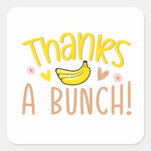 Small Business Thanks A Bunch Stickers