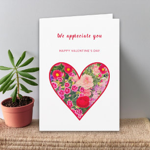 Small Business Valentine Customer Appreciation Card