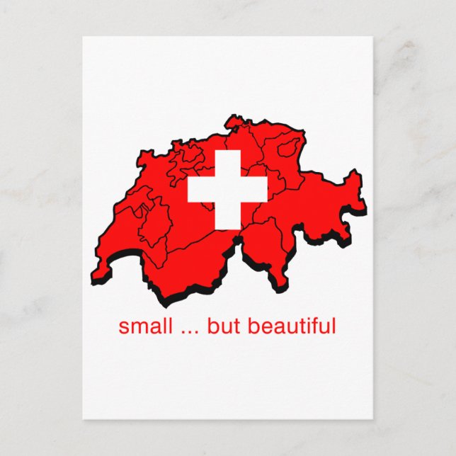 Small But Beautiful Postcard (Front)