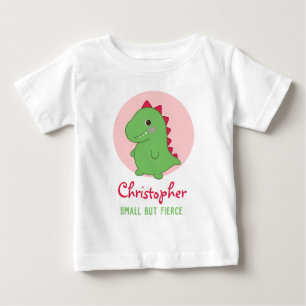 Small But Fierce   Funny Cute Dino Chibi T-Rex Baby T-Shirt