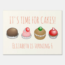 Small Cakes Birthday