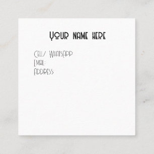 Small cards for your brand