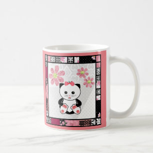 Small cat coffee mug