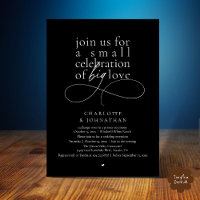 Small Celebration of Big Love, Elegant Minimalist