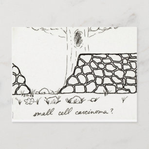 Small Cell Carcinoma postcard